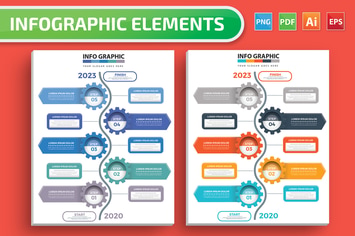 Timeline Infographics design