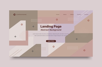 Background Abstract Landing Page