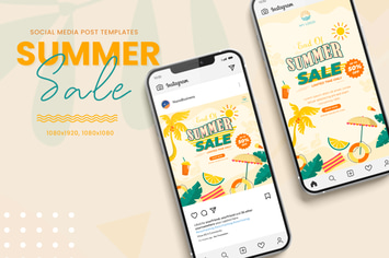 Summer Sale Banner Templates