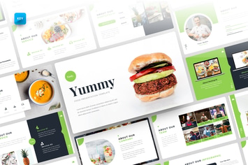 Yummy-Food Keynote Template