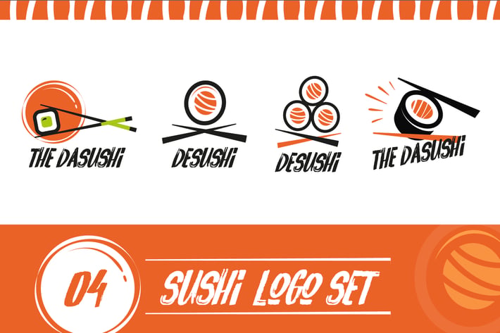 Sushi Logo Template