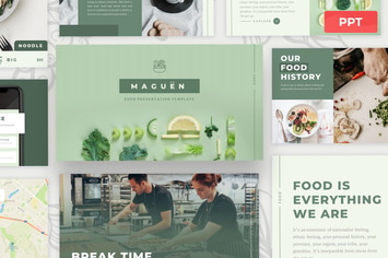 Maguen - Food Powerpoint Presentation Template