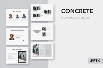 Concrete PowerPoint Template