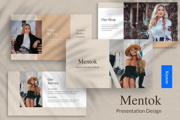 Mentok - Presentation  Template Keynote