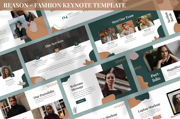 Reason - Fashion Keynote Template