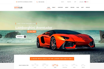 Auto Club - Car Dealer PSD Theme