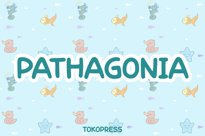 Pathagonia - Handwriting Kids font