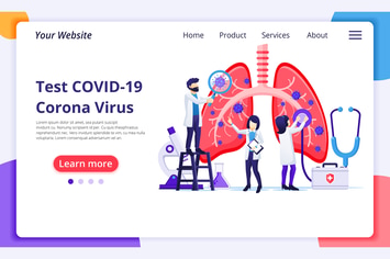 Corona Virus Illustration
