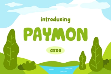 Paymon - Playful Display Font
