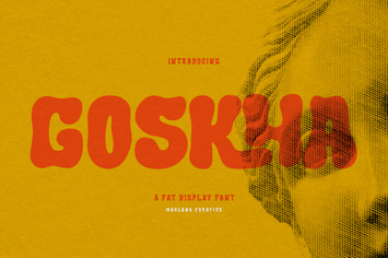 Goskha Display Font