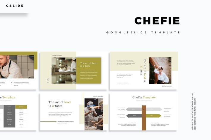 Cheffie - Google Slides Template