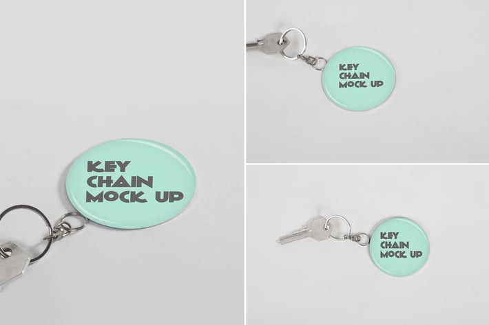 Keychain Mock Up