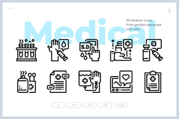 30 Medical Icons