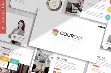 Courses - Education Prensentation Template