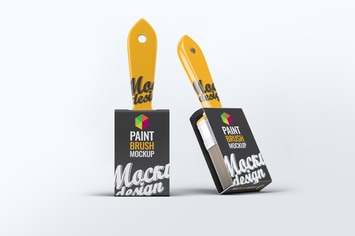 Paint Brush Mock-Up