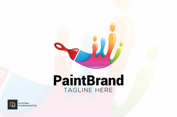 Paint Brand - Logo Template