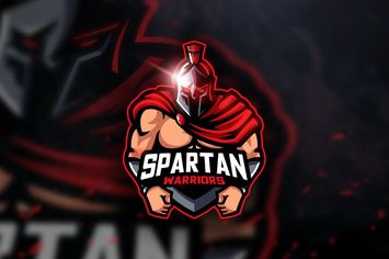 Spartan Warriors- Mascot & Esport Logo
