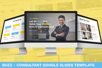 Buzz - Consultant Google Slides Template