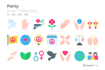 Peace Color Icon