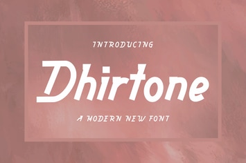 Dhirtone Font