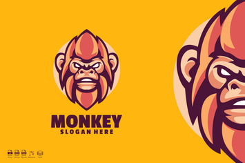 Monkey logo design