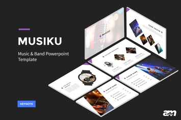 Musiku - Music And Band Keynote Template