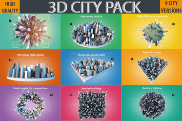 3D City Image 