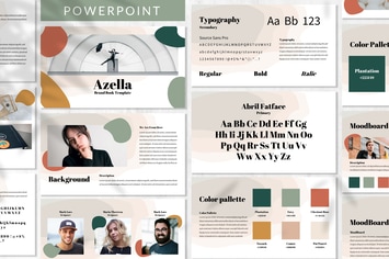 Azella - Brandbook Powerpoint Template