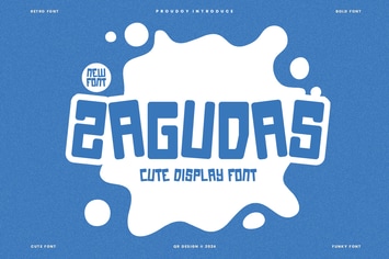 Zagudas - Kids & Fun Font