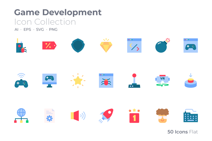Game Development Color Icon