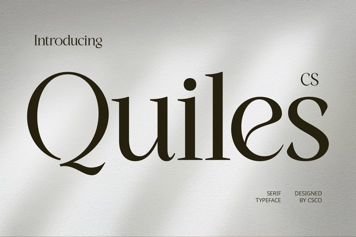 Quiles – Elegant Font