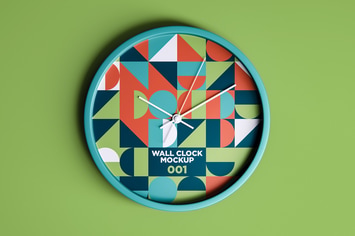 Wall Clock Mockup 001