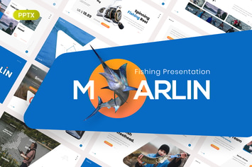 Marlin Fishing Presentation PowerPoint Template
