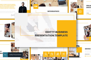 Oditty - Business Keynote Template