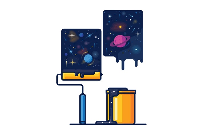 Space paint