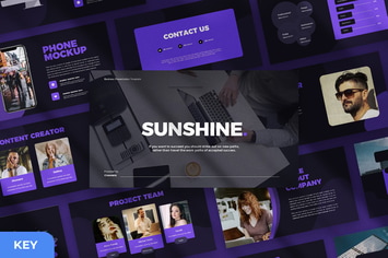 Sunshine - Keynote Presentation Template