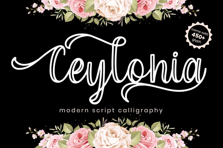 Ceylonia - Script Font