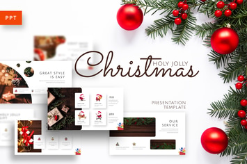 Holy Joly - Christmas Powerpoint Template
