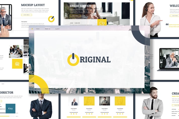 Original - Business Keynote Template
