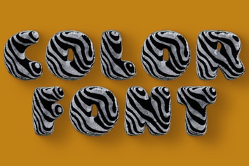 Zebra - Color SVG Font