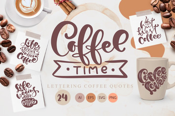 Coffee time SVG