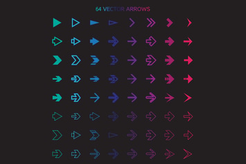 64 Arrows Set