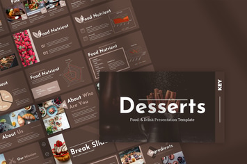 Desserts - Restaurant Keynote Presentation