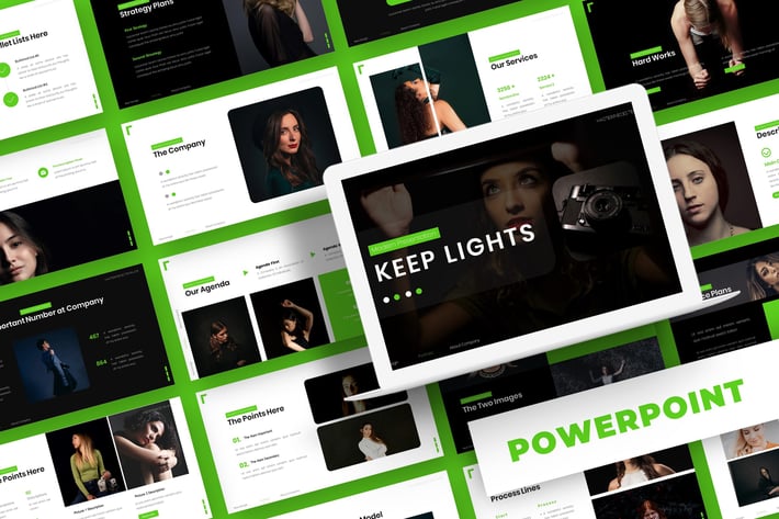 Keep Light - Powerpoint Template
