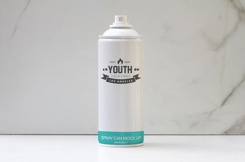 Spray Bottle Mockup