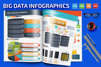 Big Data Infographics design