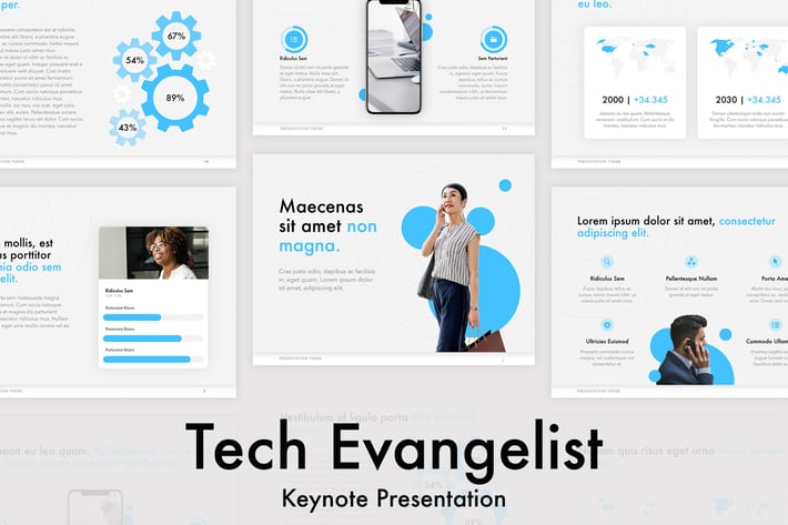 Tech Evangelist Keynote Template