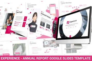 Experience - Annual Report Google Slides Template