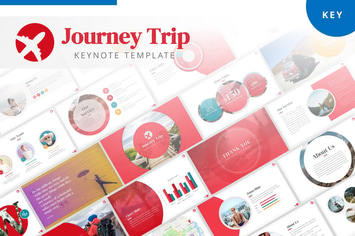  Journey Trip Keynote Template