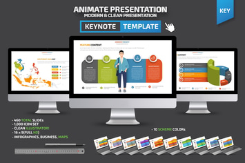 Animate Keynote Presentation Template